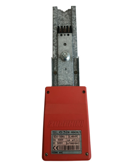 Tête d'alimentation gauche Zucchini 70601062 ip55 3l+n+pe 63a